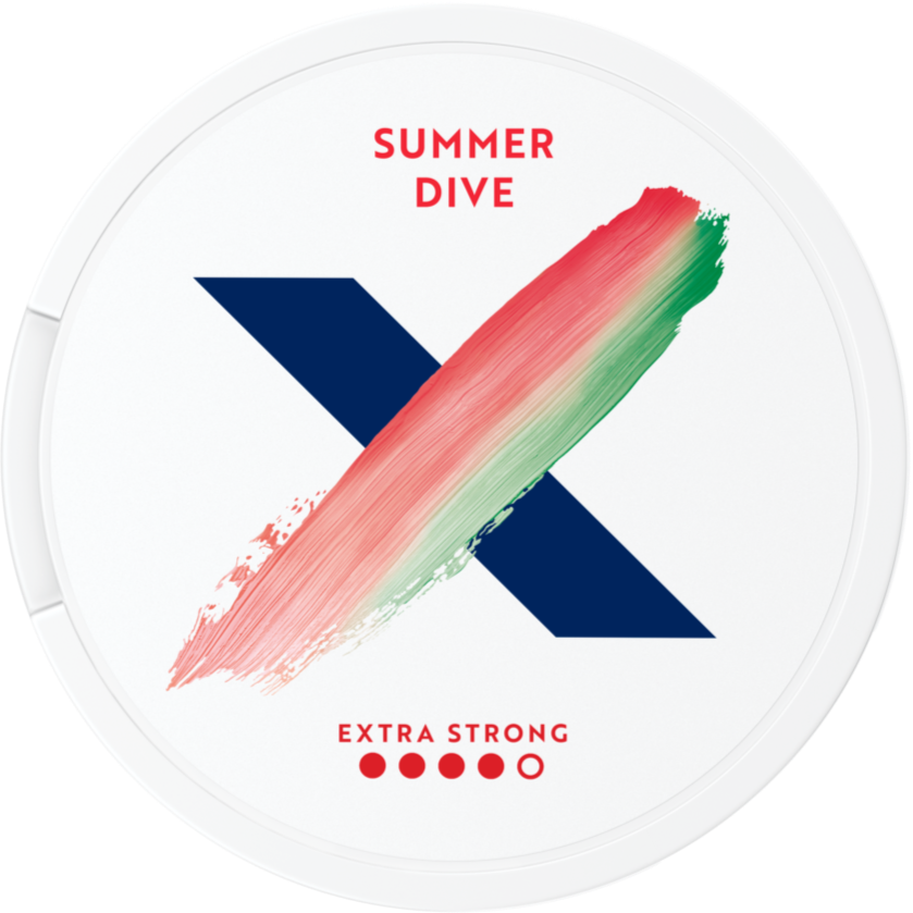 X Summer Dive Extra Strong – Snusbox