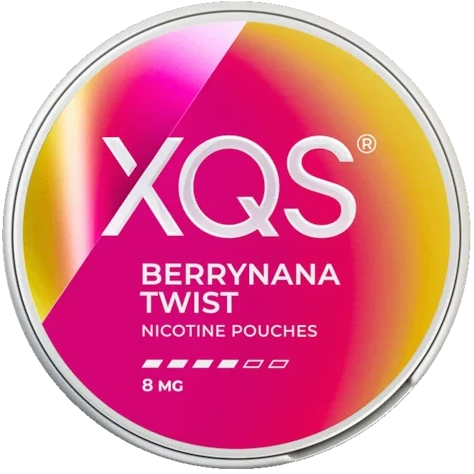 XQS Berrynana Twist 8MG-Nicotine Pouches-SnusBox
