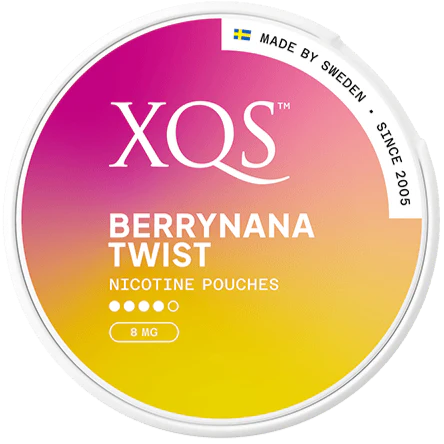 XQS Berrynana Twist Strong – Snusbox