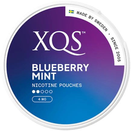 XQS Blueberry Mint Light – Snusbox