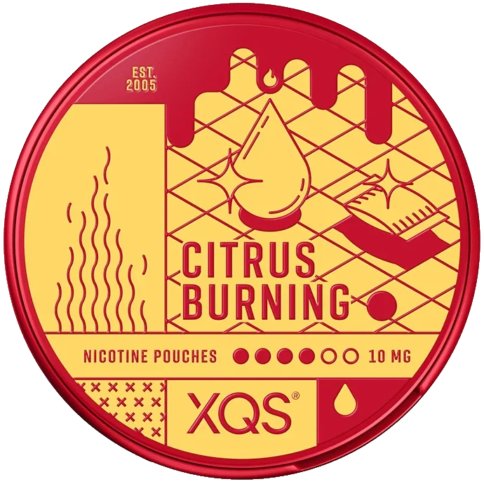 XQS Citrus Burning-Nicotine Pouches-snusbox.eu
