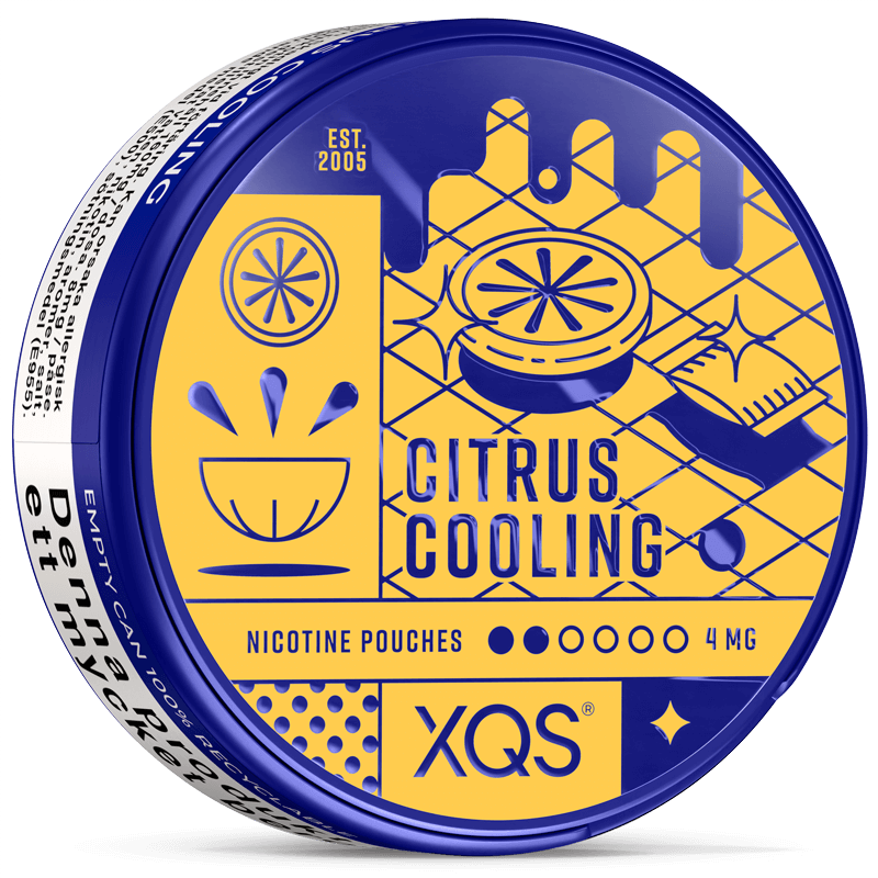 XQS Citrus Cooling-Nicotine Pouches-SnusBox