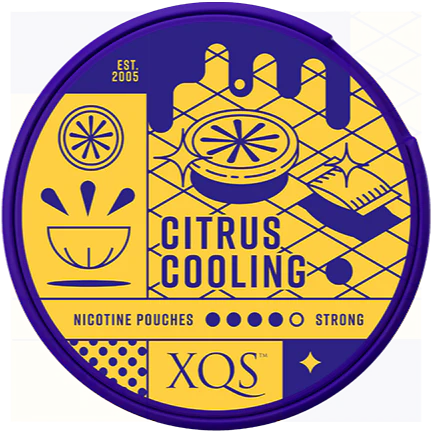 XQS Citrus Cooling Strong – Snusbox