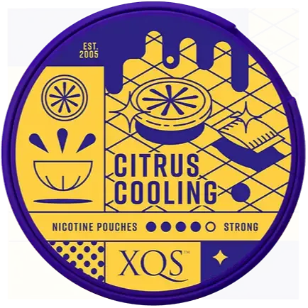 XQS Citrus Cooling Strong – Snusbox