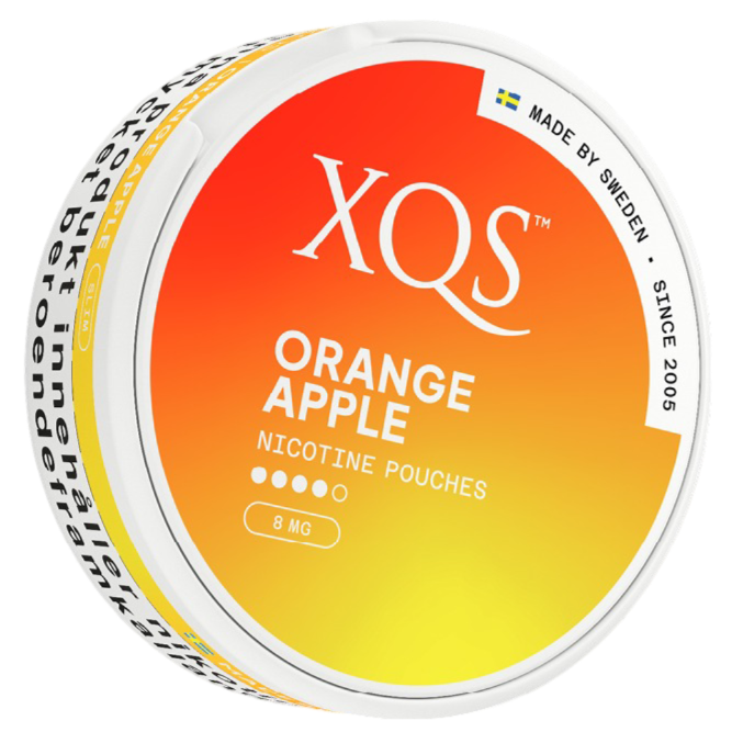 XQS Orange Apple Strong – Snusbox