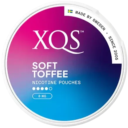XQS Soft Toffee Strong – Snusbox