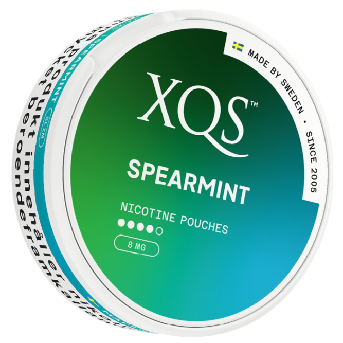 XQS Spearmint Strong – Snusbox
