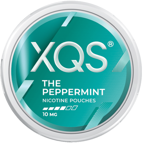 XQS The Peppermint 10MG-Nicotine Pouches-SnusBox