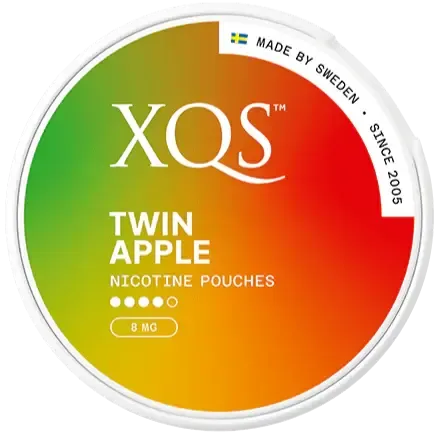 XQS Twin Apple Strong – Snusbox