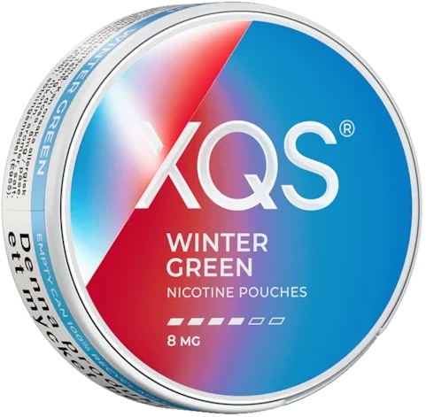 XQS Wintergreen Strong-Nicotine Pouches-SnusBox
