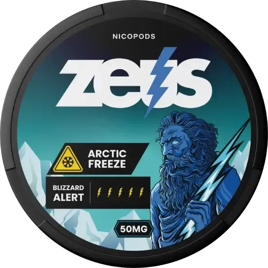 Zeus Arctic Freeze Extra Strong-Nicotine Pouches-SnusBox