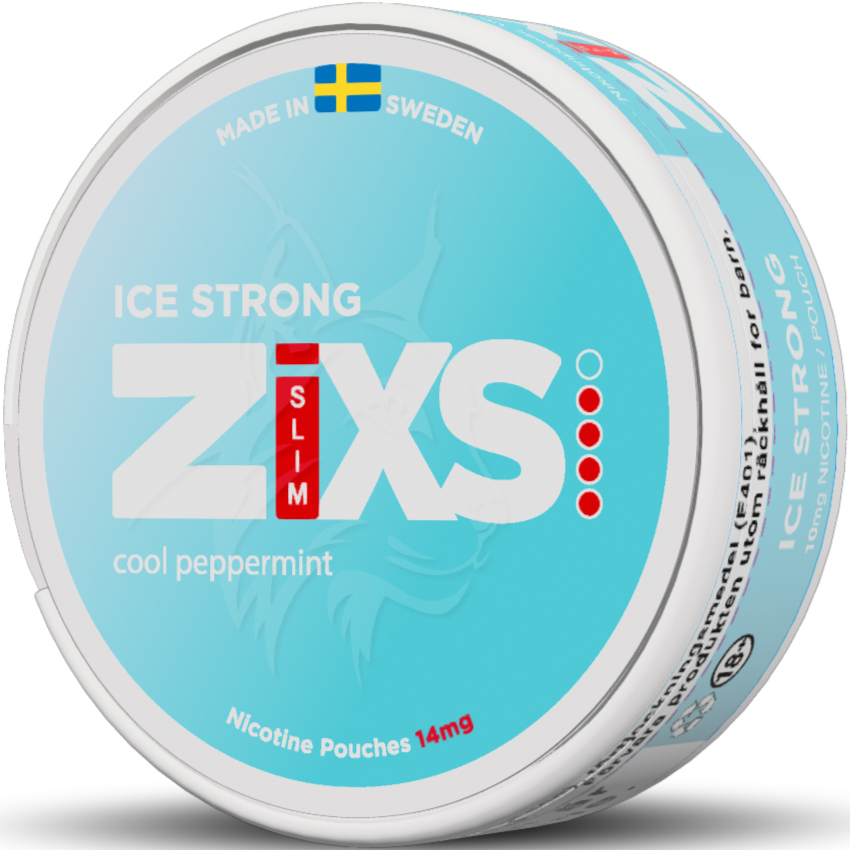 Zixs Ice Strong Slim – Snusbox