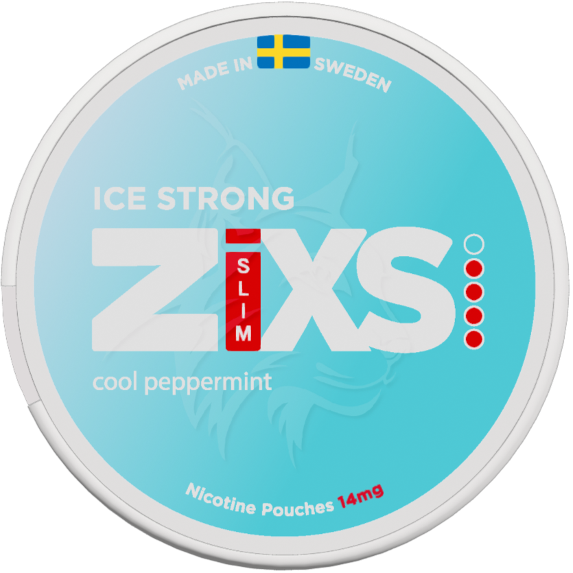 Zixs Ice Strong Slim – Snusbox