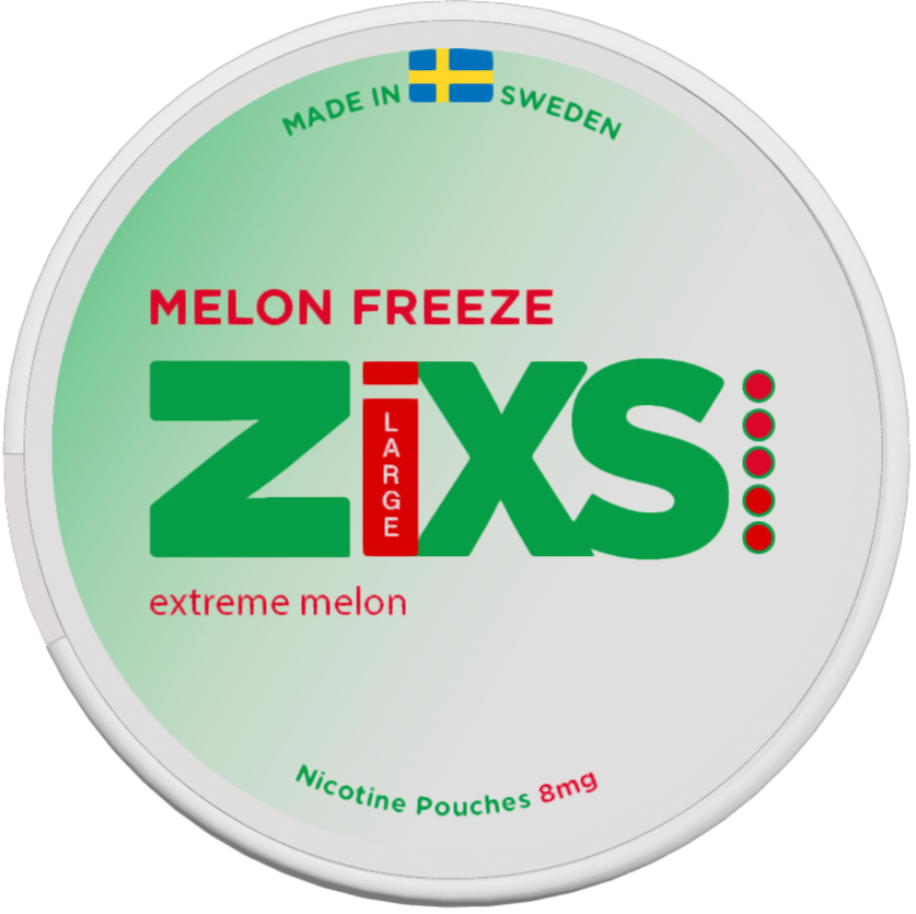 Zixs Melon Freeze-Nicotine Pouches-SnusBox