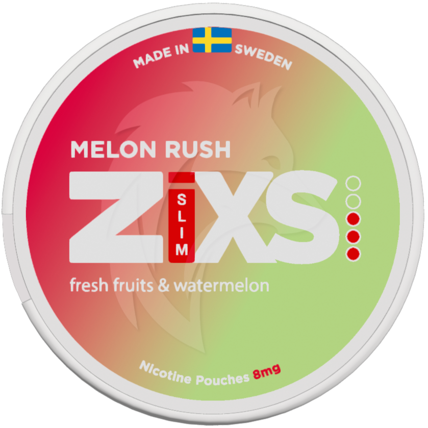 Zixs Melon Rush Slim – Snusbox