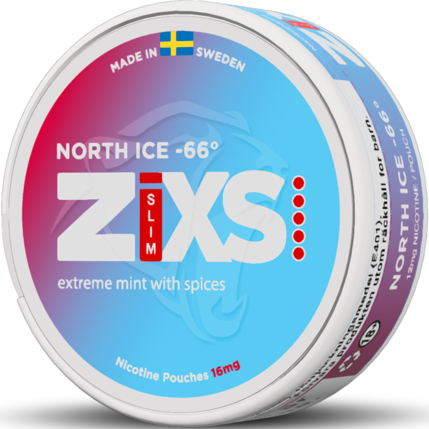 Zixs North Ice Slim – Snusbox