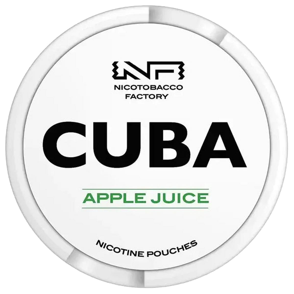 CUBA White Apple Juice-Nicotine Pouches-SnusBox.eu