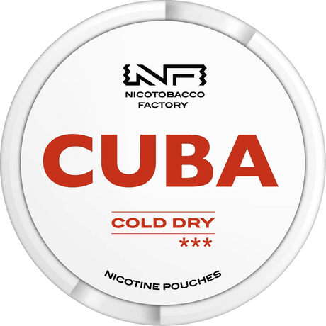 Cuba White Cold Dry – Snusbox