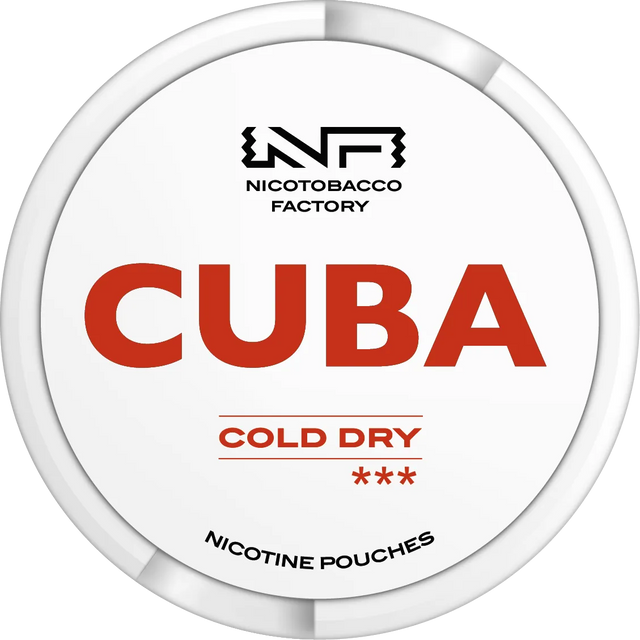 Cuba White Cold Dry – Snusbox