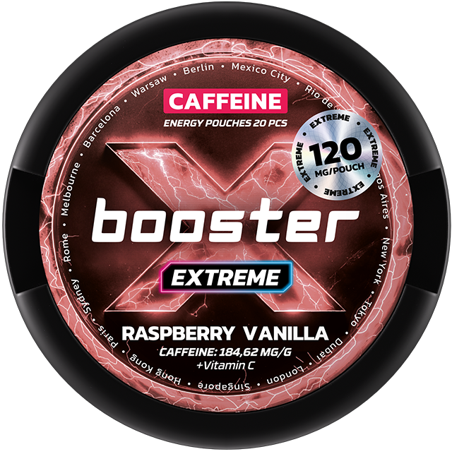 X-Booster Extreme Raspberry & Vanilla 120 mg