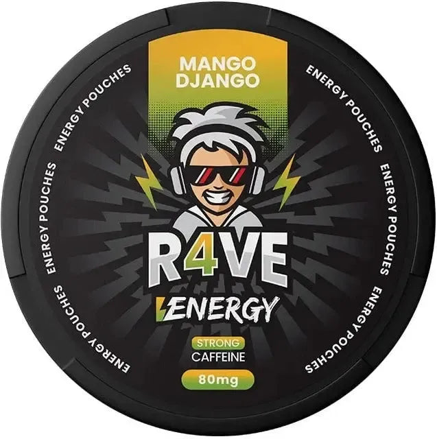 R4VE Energy Mango Jango-Nicotine Pouches-SnusBox