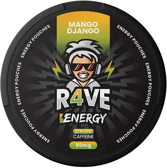 R4VE Energy Mango Jango-Nicotine Pouches-SnusBox