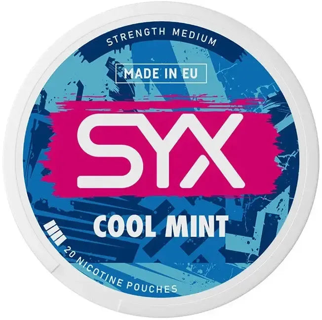 SYX Cool Mint Medium-Nicotine Pouches-SnusBox