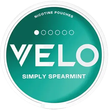 VELO Simply Spearmint Mini-Nicotine Pouches-SnusBox