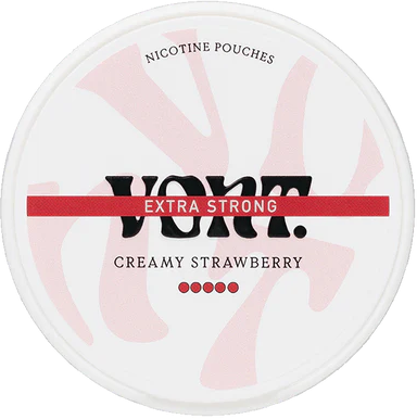 Vont Creamy Strawberry Extra Strong