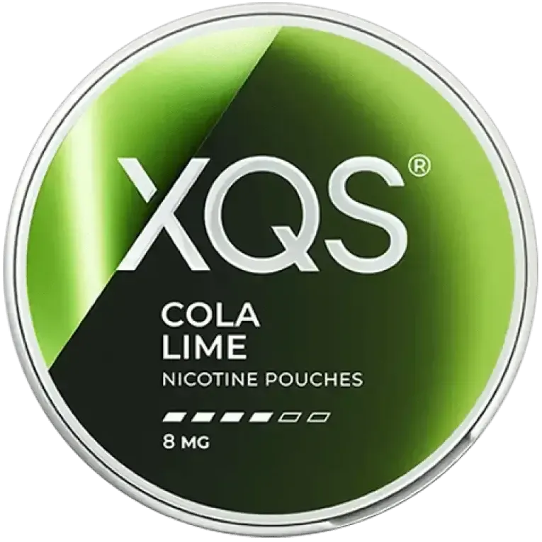 XQS Cola Lime-Nicotine Pouches-SnusBox