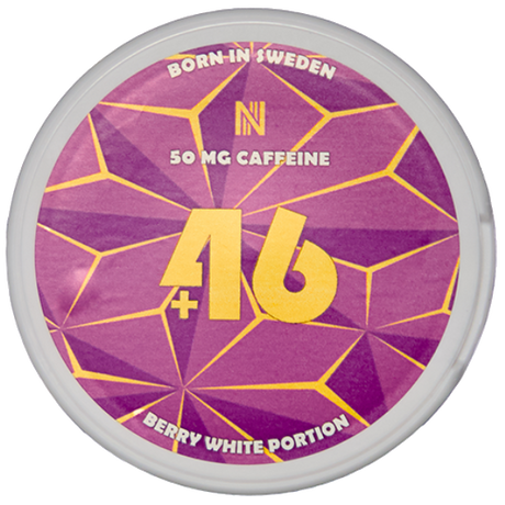 '+46 Berry-Caffeine Pouch-SnusBox