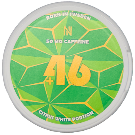 '+46 Citrus-Caffeine Pouch-SnusBox