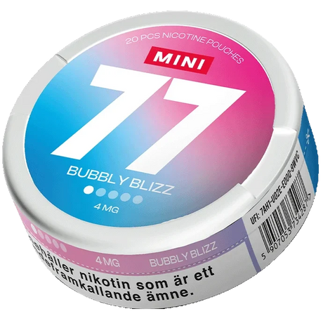 77 Bubbly Fizz Mini-Nicotine Pouches-snusbox.eu