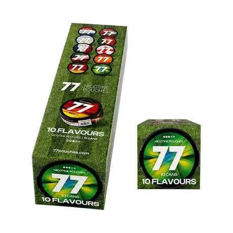 77 FWC World Cup Multi-Pack (10 Flavours)-Nicotine Pouches-SnusBox