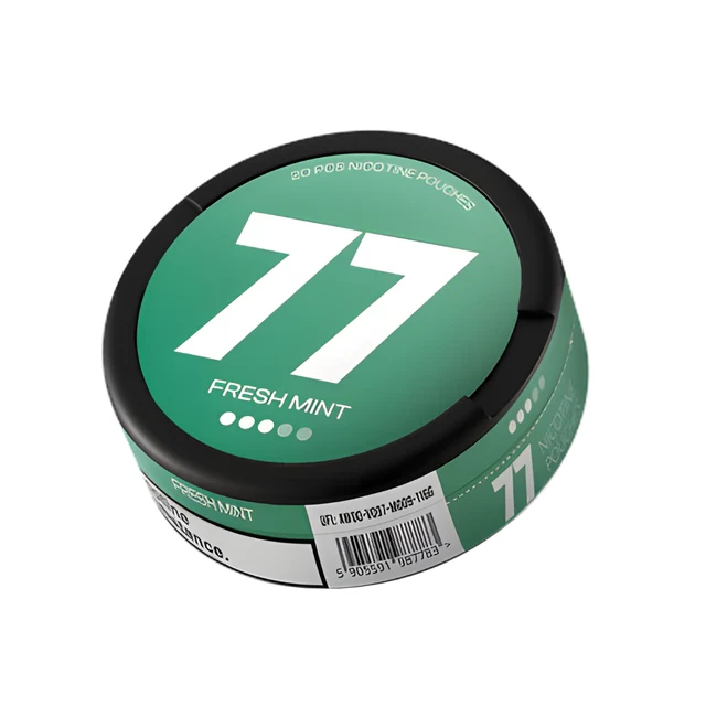 77 Fresh Mint-Nicotine Pouches-SnusBox