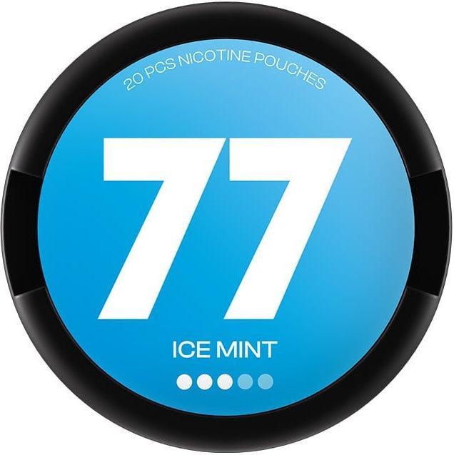 77 Ice Mint-Nicotine Pouches-SnusBox