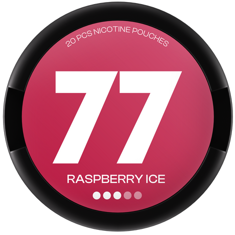77 Raspberry Ice – Snusbox