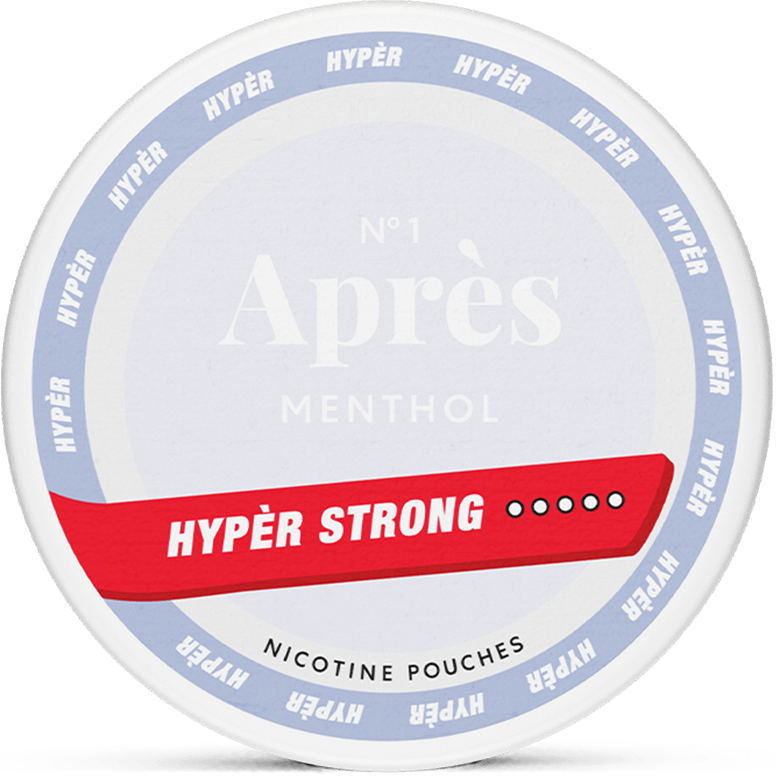 Après No.1 Menthol Hyper Strong-Nicotine Pouches-SnusBox