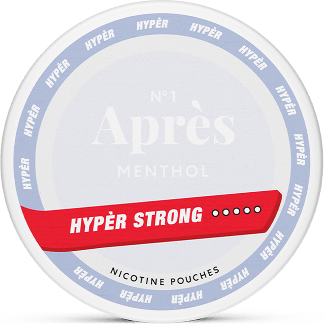 Après No.1 Menthol Hyper Strong-Nicotine Pouches-SnusBox