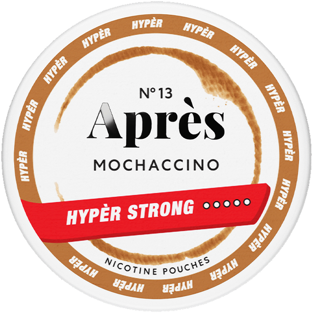 Après No.13 Mochaccino Hypèr Strong-Nicotine Pouches-SnusBox