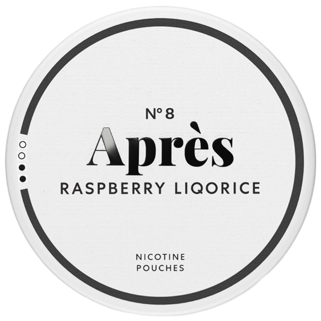Après Raspberry Liqorice – Snusbox