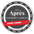 Après Raspberry Liquorice Hyper Strong-Nicotine Pouches-SnusBox