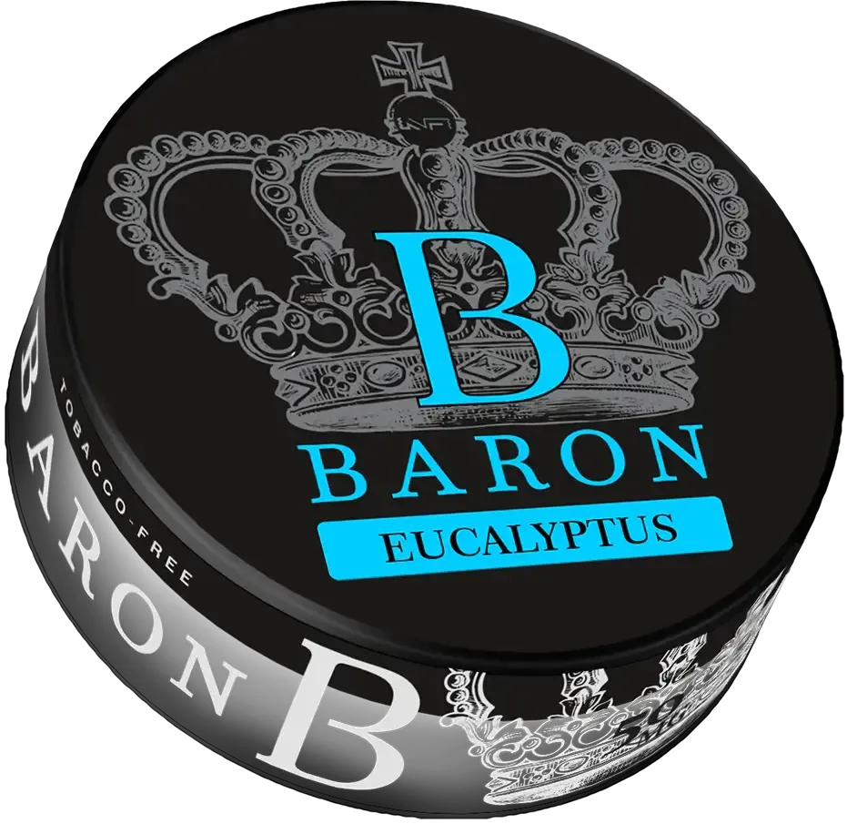 BARON Eucalyptus-Nicotine Pouches-SnusBox