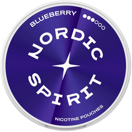 Nordic Spirit Blueberry Strong-Nicotine Pouches-Snusbox