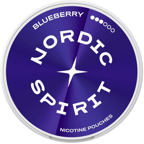 Nordic Spirit Blueberry Strong-Nicotine Pouches-Snusbox