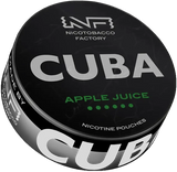 CUBA Black Apple Juice-Nicotine Pouches-SnusBox