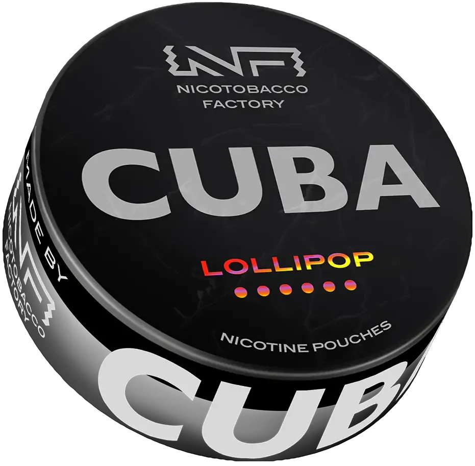 CUBA Black Lollipop-Nicotine Pouches-SnusBox