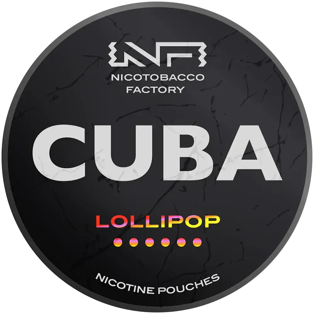 CUBA Black Lollipop-Nicotine Pouches-SnusBox