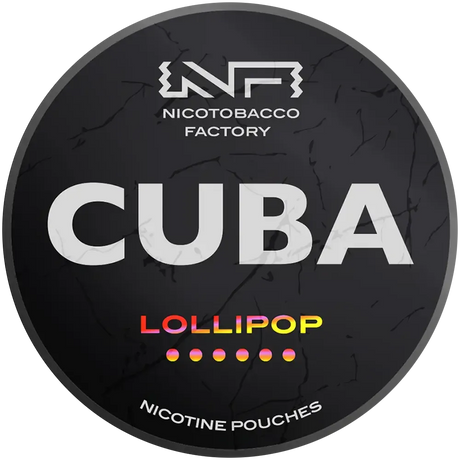 CUBA Black Lollipop-Nicotine Pouches-SnusBox