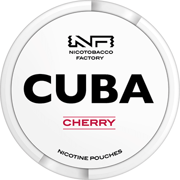 CUBA White Cherry-Nicotine Pouches-SnusBox